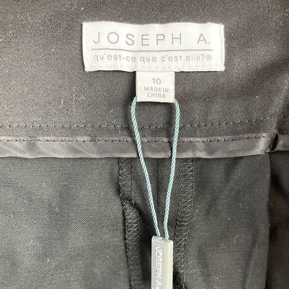 NWT Joseph A. Black Midi Skirt Size 10 - Picture 5 of 7